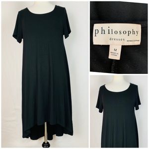 Philosophy Size M Short Sleeve Shift Dress
